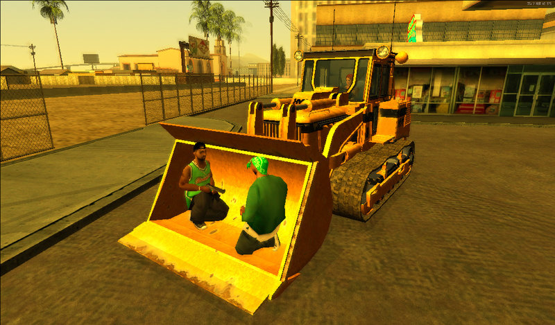 Замена dozer для gta sa